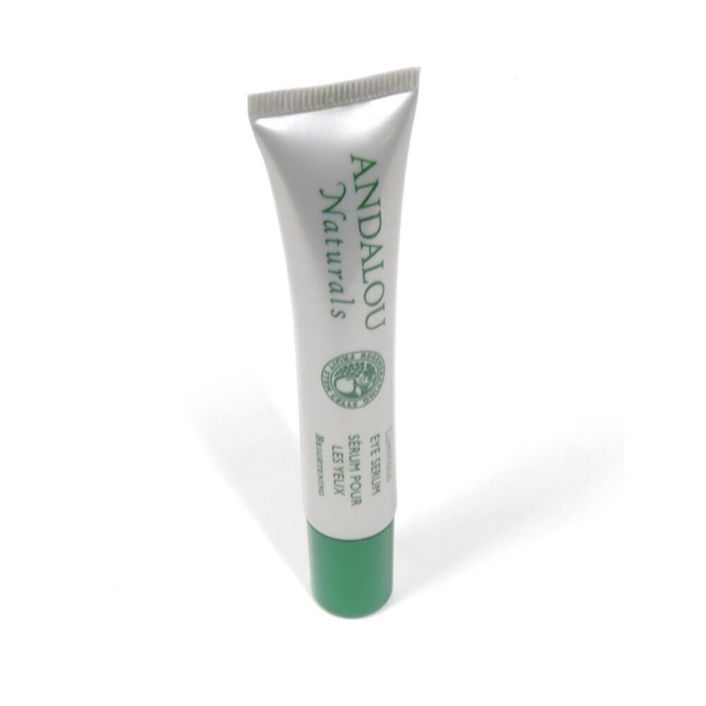 Andalou Naturals Brightening Luminous Eye Serum ~ .6 fl oz New